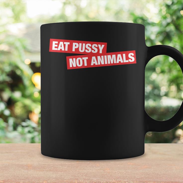 Stylish Eat Pussy Not Animalsegan Tassen Geschenkideen