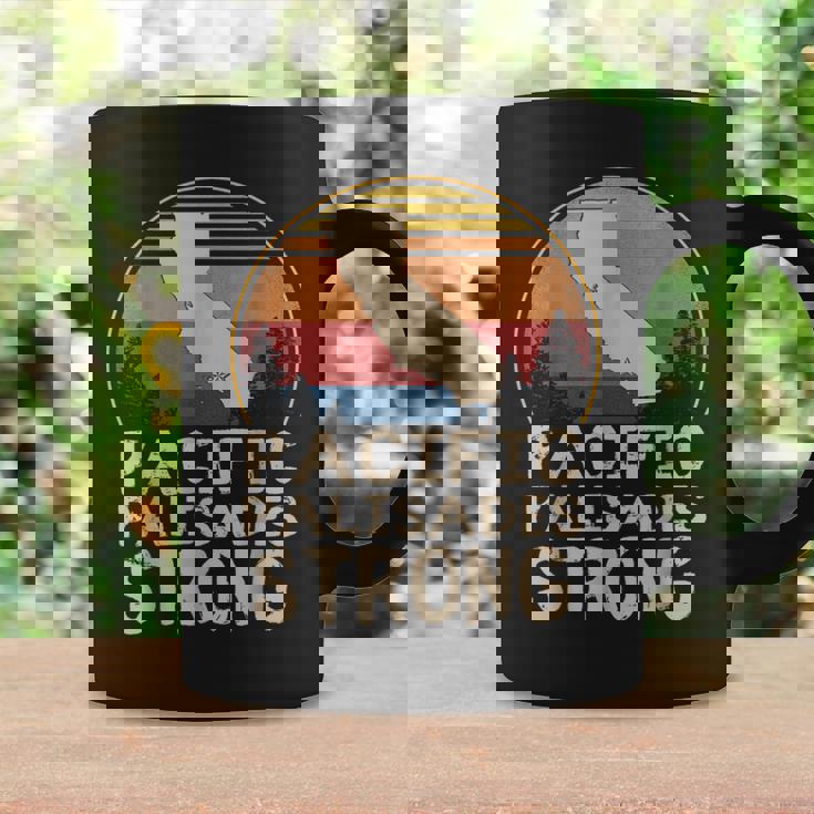 Support Pacific Palisades Strong Vintage Stay California Coffee Mug Gifts ideas