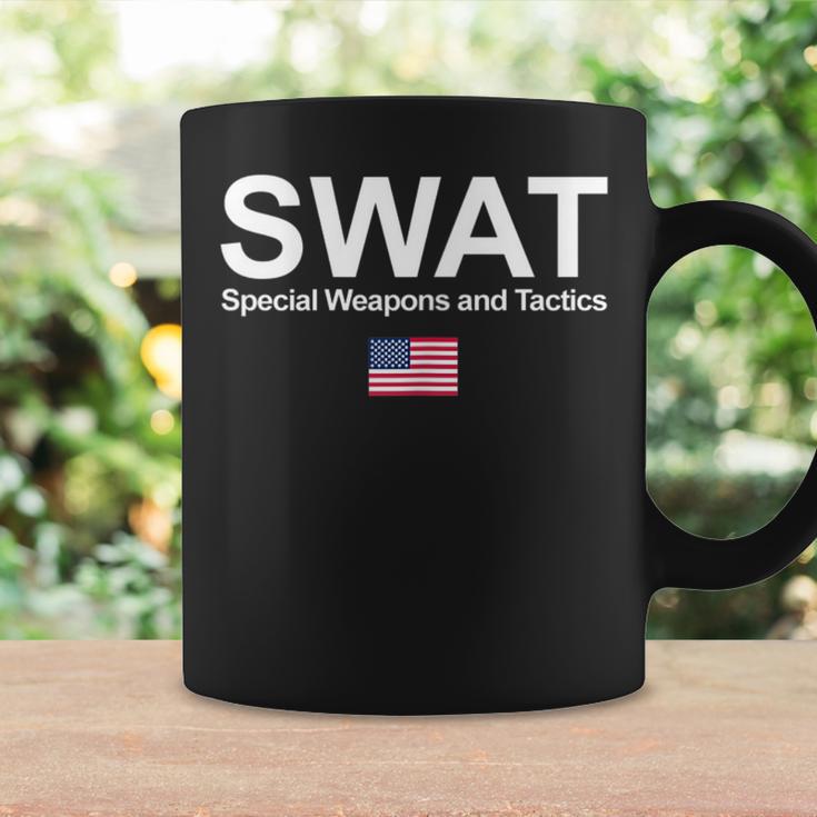 Swat Team Police Special Forces Us Flag Chest Logo Tassen Geschenkideen