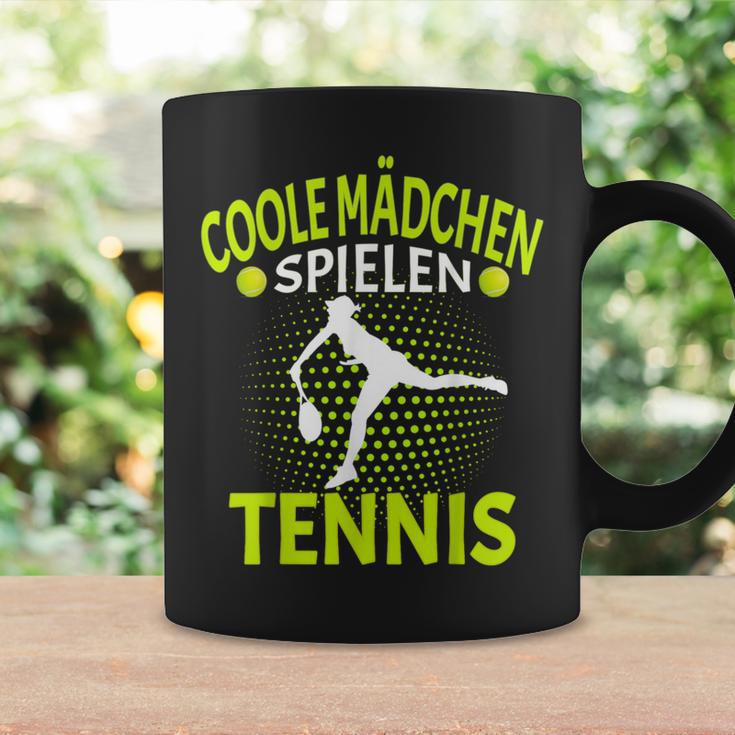 Tennis Player Cool Girls Playing Tennis Tassen Geschenkideen