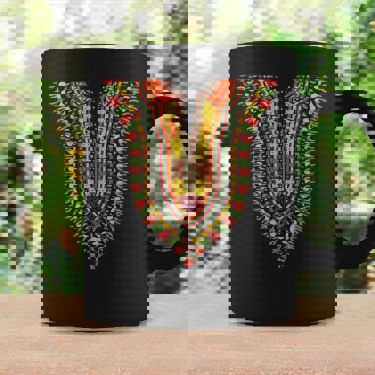 Traditional Tribal Dashiki Pride Attire Kente African Print Coffee Mug Gifts ideas