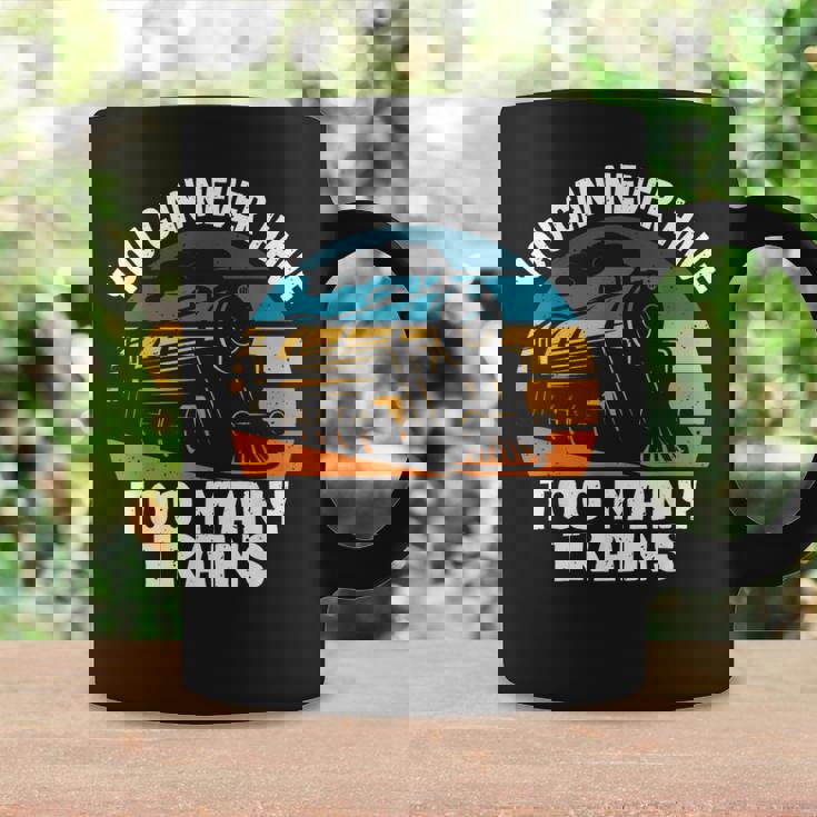 You Can Never Have Too Many Trains Engineer & Railroad Lover Coffee Mug Gifts ideas