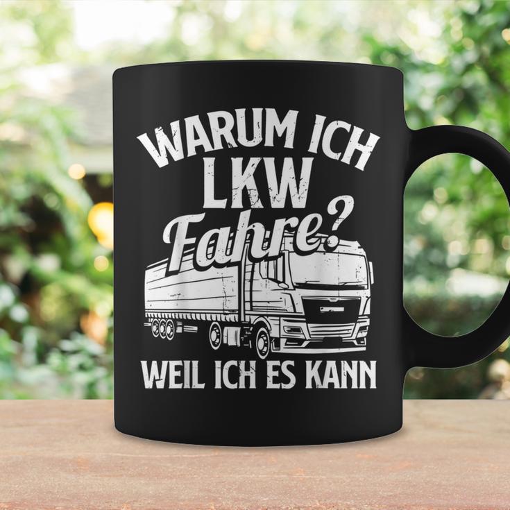 With Truck Driver Warum Ich Lruck Fahre Weil Ich Es Kann Trucking Tassen Geschenkideen