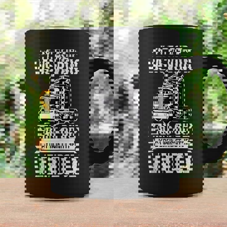 Truck Driving Freighter Quote For A Trucker Tank Top Graphic Print Coffee Mug Gifts ideas