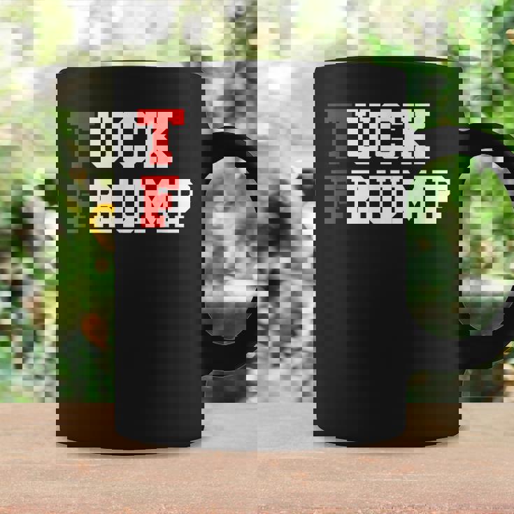 Tuck Frump Divertido Anti-Donald Trump Donald Trump Taza de café Ideas de regalos