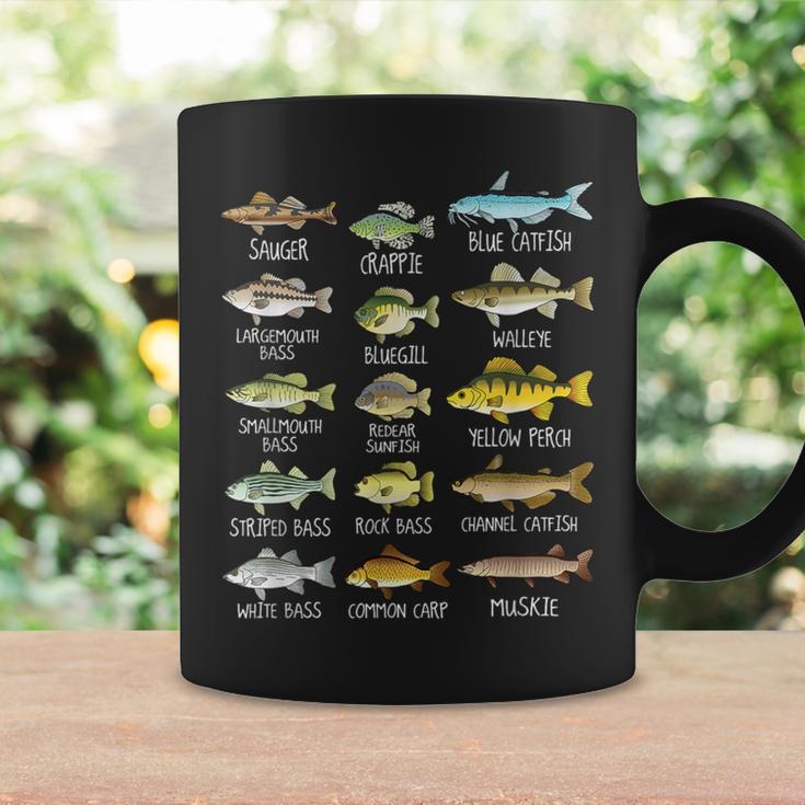 Freshwater Fish Species Fishing T-Shirt - Unisex Gift For Women & Men, Multiple Sizes Available - View #10