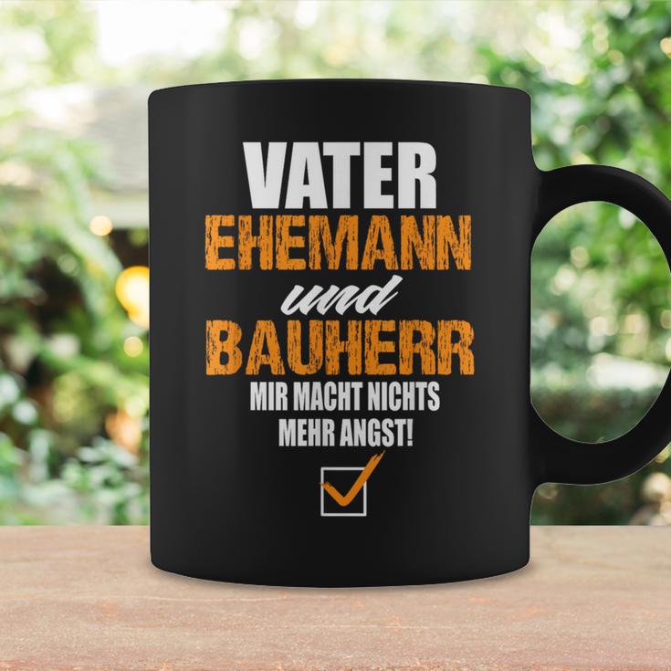 Vater Ehemann Und Bauherr Bauherr Hausbau Bauherr Tassen Geschenkideen