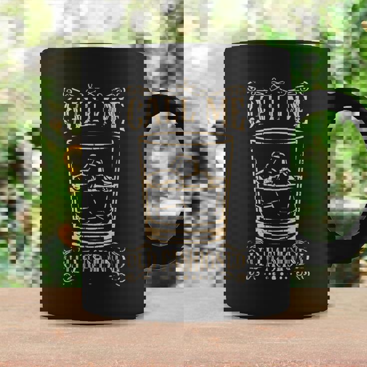 Vintage Call Me Old Fashioned Whiskey Alcohol Appreciation Coffee Mug Gifts ideas