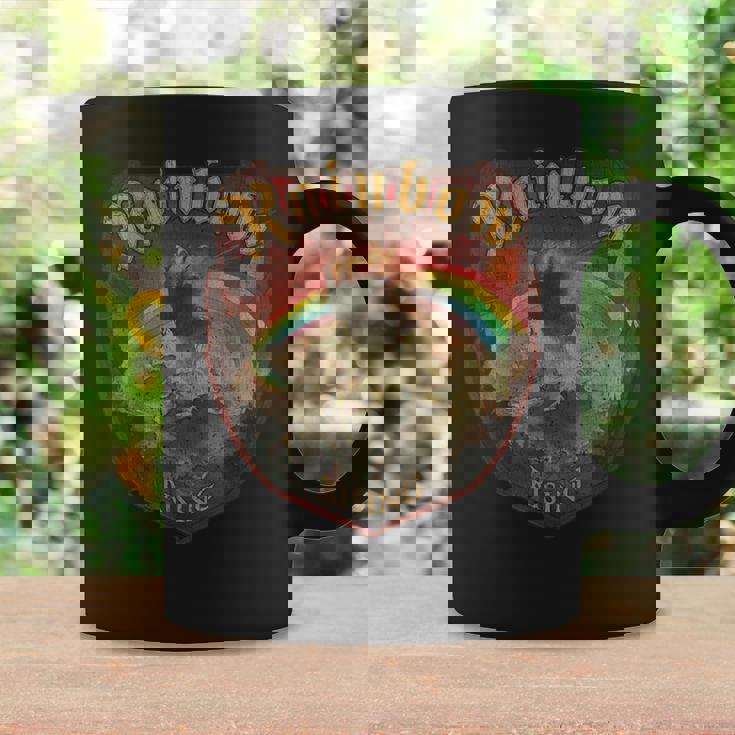 Vintage Rainbow Rising 70S Music Demon Hard Rock Coffee Mug Gifts ideas