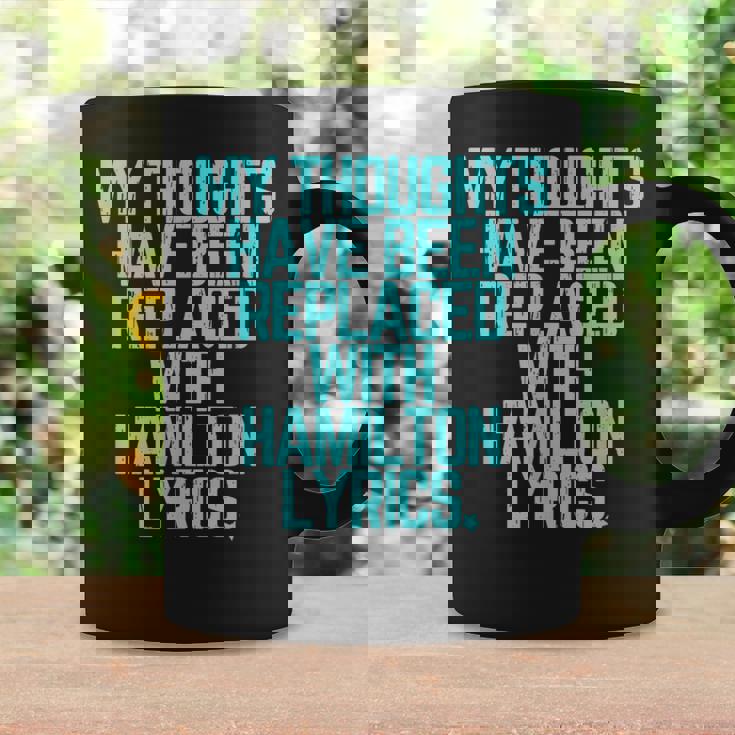 Vintage Historic Hamilton Quote Kids Graphic Print Coffee Mug Gifts ideas