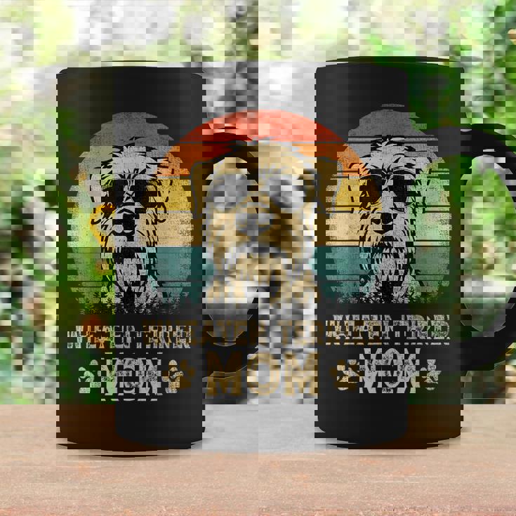 Vintage Wheaten Terrier Mom Dog Lovers Mother's Day Coffee Mug Gifts ideas