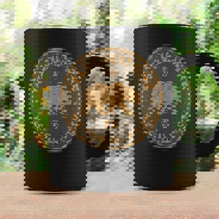 Vintage Yellowstone National Park Souvenir Mens Coffee Mug Gifts ideas