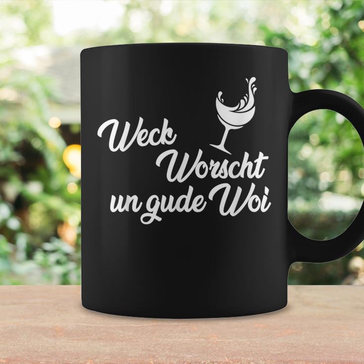 Weck Worscht Un Gude Woi Hessen Pfalz Saying Dialect Tassen Geschenkideen