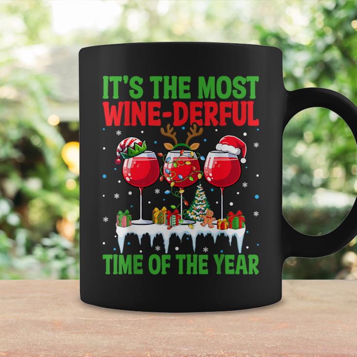 The Most Wine Derful Time Of The Year Christmas Women's Tassen Geschenkideen