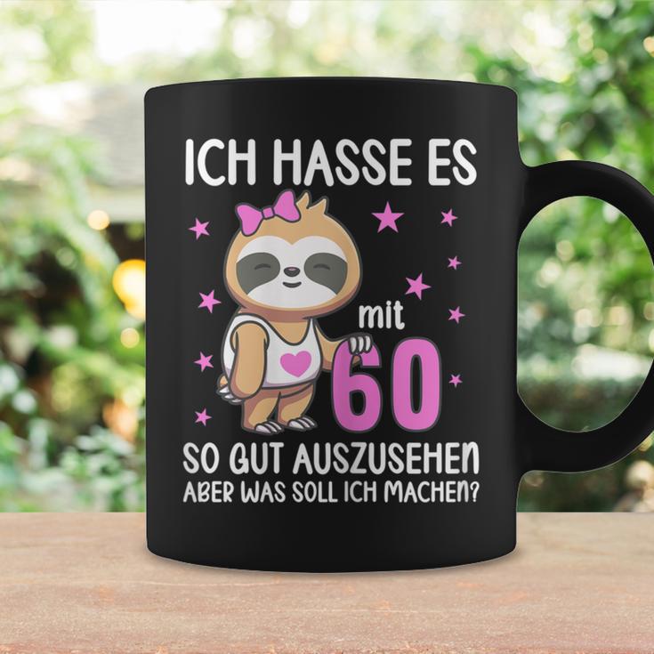 Women's Ich Hass Es Mit 60 So Gut Aussehen 60Th Birthday Sloth Tassen Geschenkideen