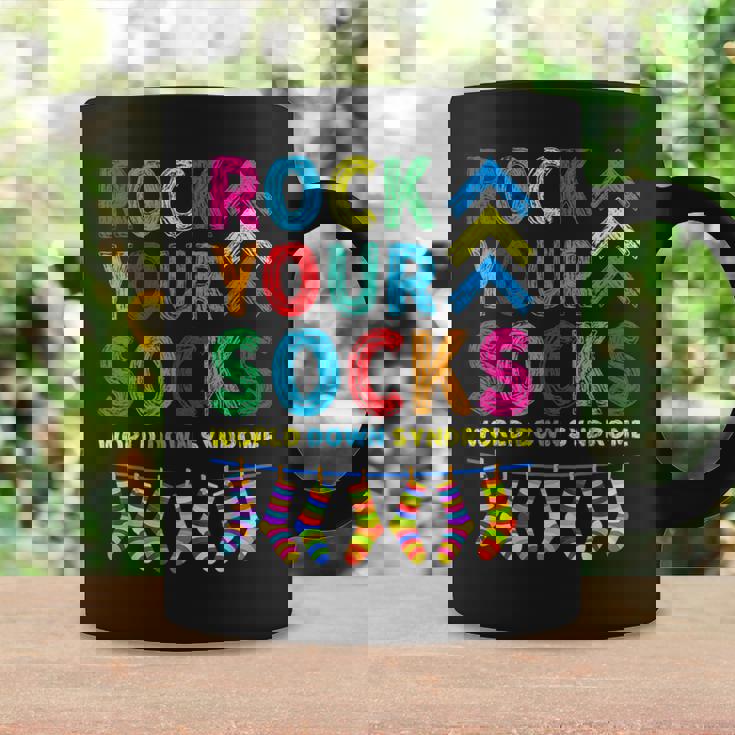 World Down Syndrome Day Rock Your Socks Awareness Support Coffee Mug Gifts ideas