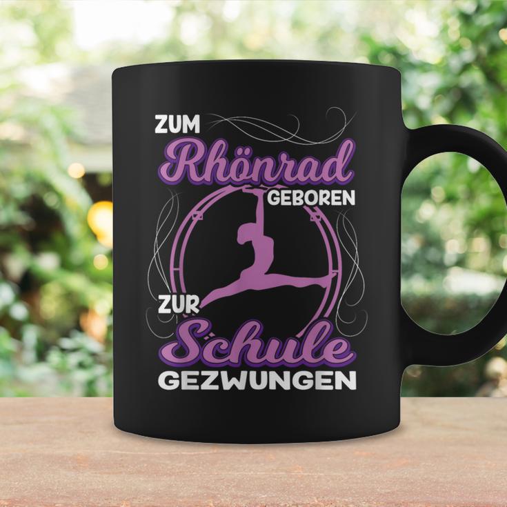 Zum Rhönrad Geboren Zur Schule Gezwungen Acrobatin Tassen Geschenkideen