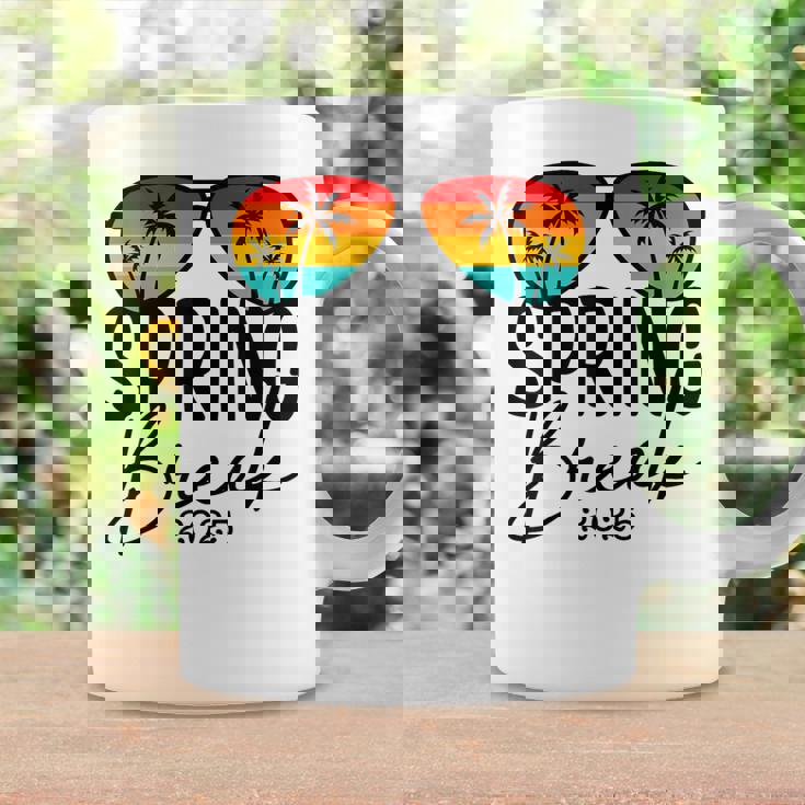 Aesthetic 2025 Spring Break Friends Family Matching Graphic Coffee Mug Gifts ideas