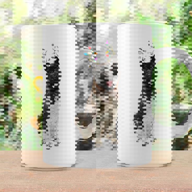 American Akita Reindeer Christmas Dog Graphic Print Coffee Mug Gifts ideas