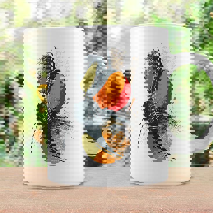 Arte Pintura Geométrica Dibujo Abstracto Arte Taza de café Ideas de regalos