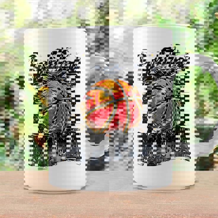 Basketball Mama Coquette Bow Game Day Sports Lover Mom Coffee Mug Gifts ideas