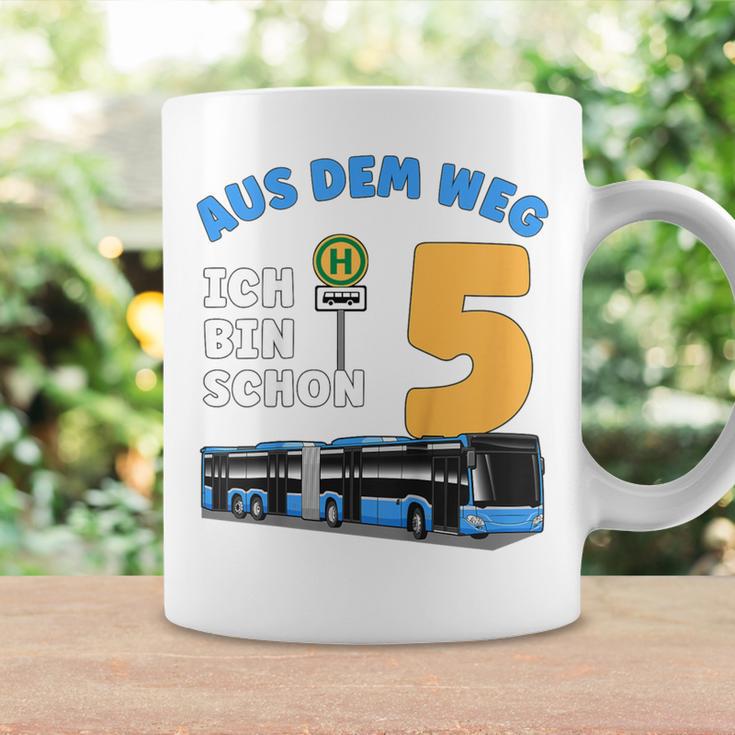 Children's 5 Years Boy Little Bus Driver 5Th Birthday Bus Articulated Bus Tassen Geschenkideen