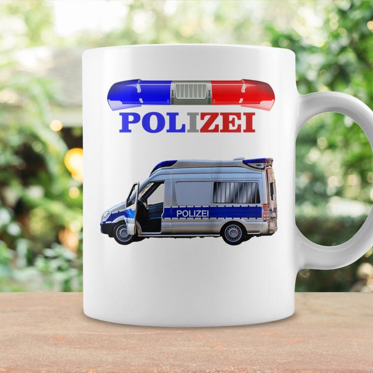 Children's Cool Police Motif With Car Tassen Geschenkideen