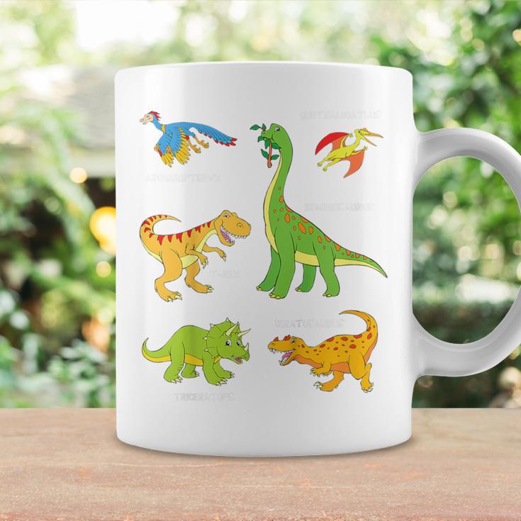 Children's Dinosaur Popular Dinos With Name Tassen Geschenkideen