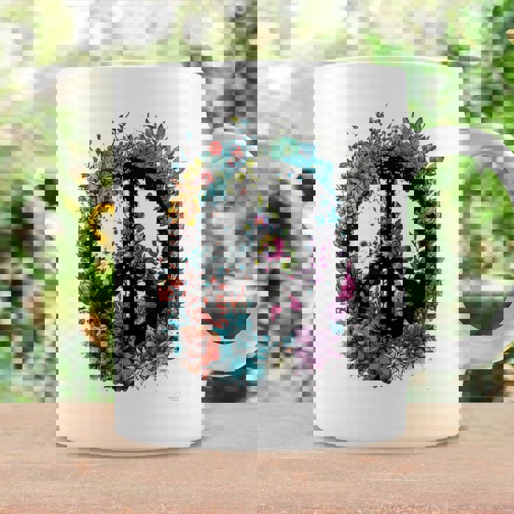 Cravate De Costume Hippie Avec Symbole De La Paix Des Années 60 Et 70 Tasse Idées cadeaux