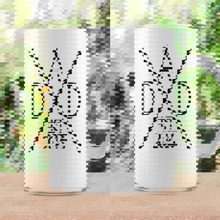 Dad Est 2025 Padre Para Ser 2025 Pronto Ser Papá 2025 Taza de café Ideas de regalos