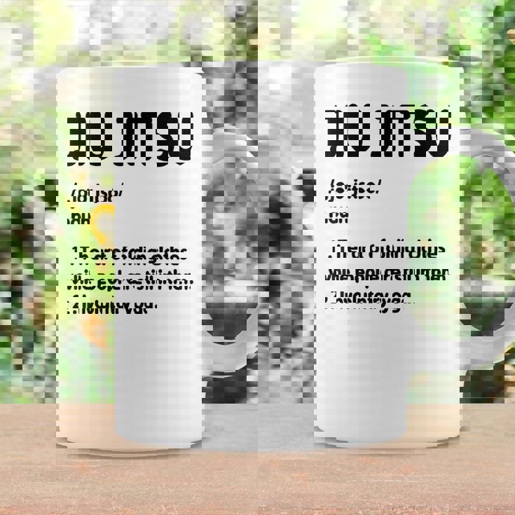 Definición De Jiu Jitsu Practicante Brasileño De Jiu-Jitsu Bjj Taza de café Ideas de regalos