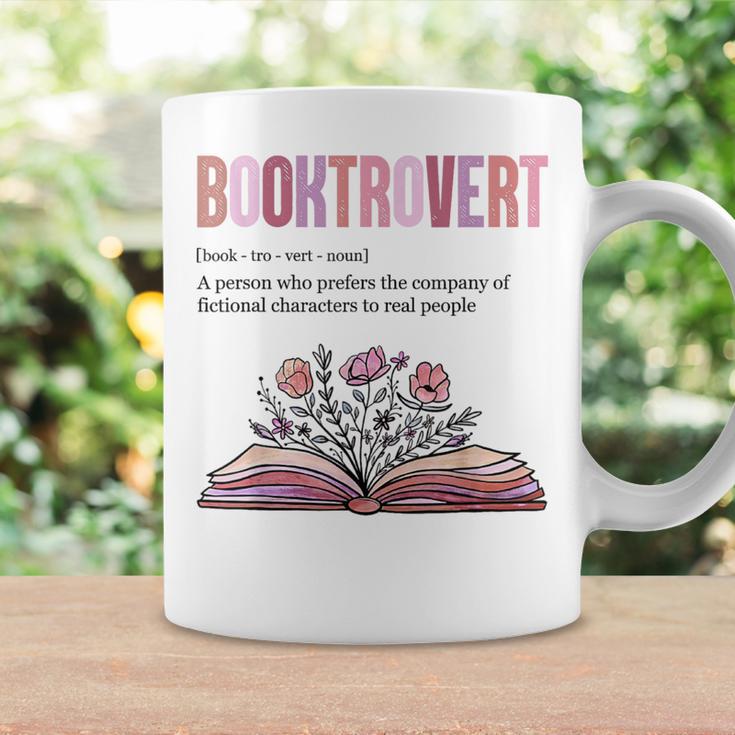 Booktrovert Definition Book Lovers Librarian Flowers Tassen Geschenkideen