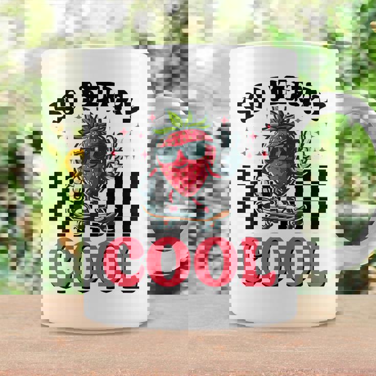 Groovy So Berry Cool Fruit Lover Strawberry Season For Boy Coffee Mug Gifts ideas