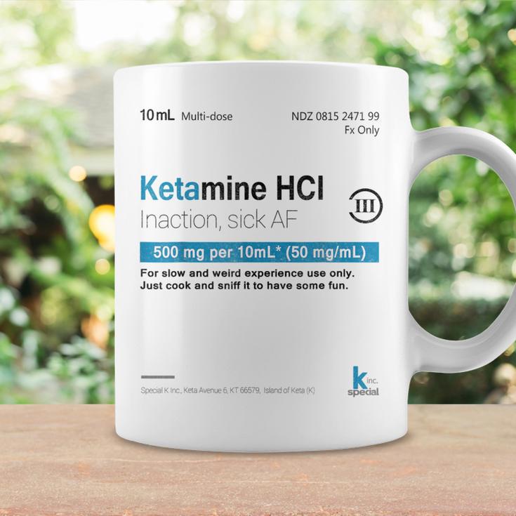 Ketamine Hci Keta Trip Rave Festival Techno Tassen Geschenkideen