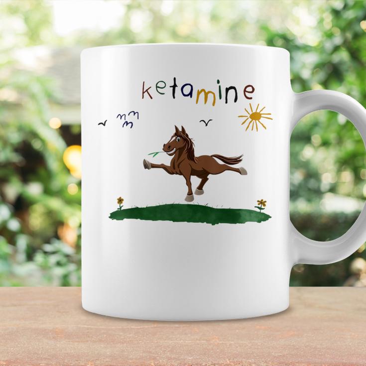 Ketamineintage Colourful Ketamine Horse Blue Tassen Geschenkideen