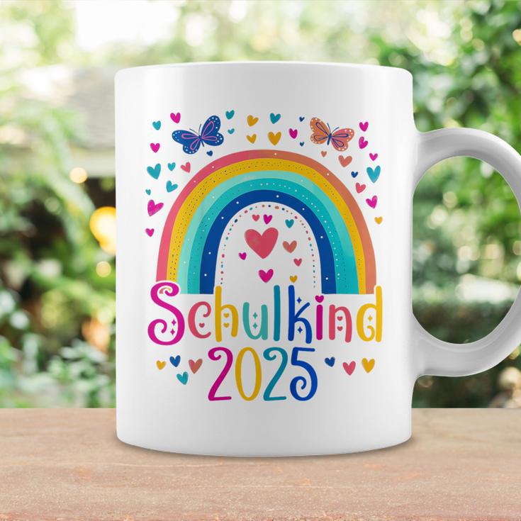 Kinder Schulkind 2025 Regenbogen Mädchen Einschulung 2025 Mädchen Tassen Geschenkideen