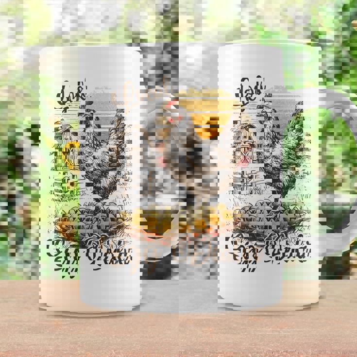 Local Egg Dealer Chicken Farmer Poultry Farm Fresh Eggs Coffee Mug Gifts ideas