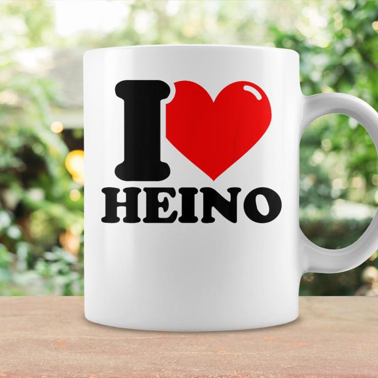 I Love Heino Gray Tassen Geschenkideen