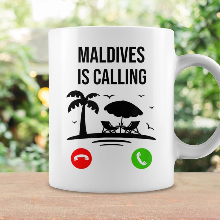 Maldives Calls Souvenir Holiday Travel Summer Tassen Geschenkideen