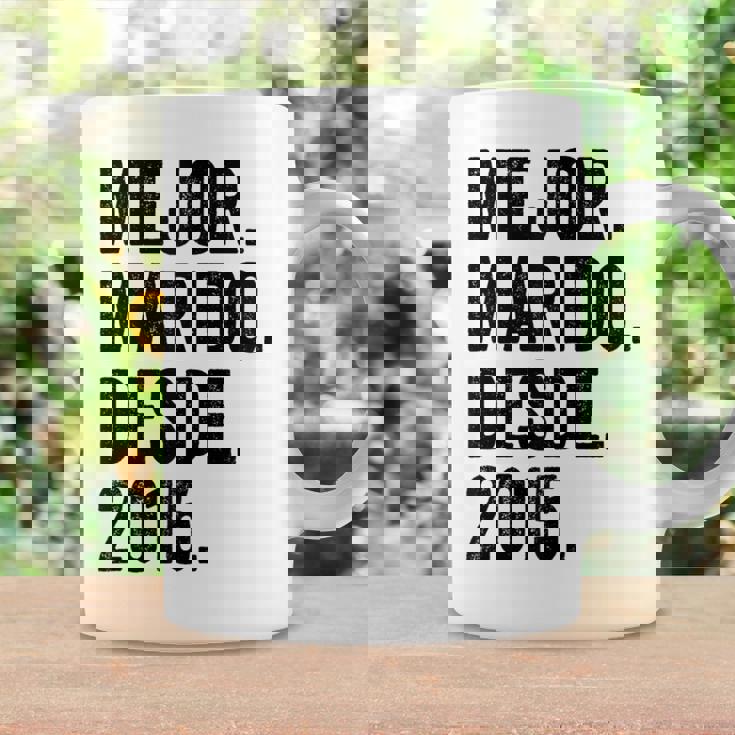 Mejor Marido Desde 2015 9 Aniversario De Boda 9 Años Taza de café Ideas de regalos