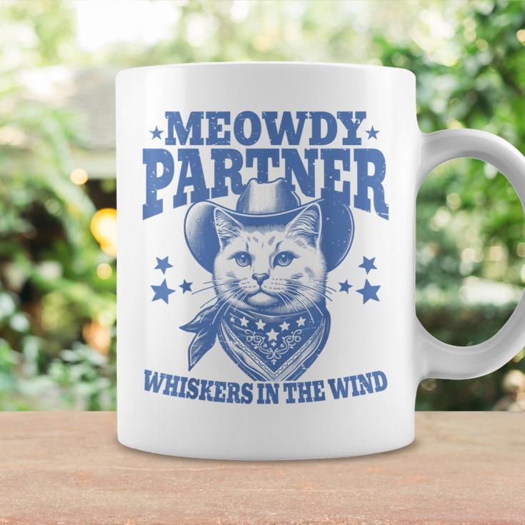 Meowdy Partner Cowboy Catintage Cat Tassen Geschenkideen