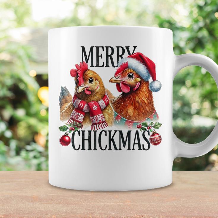 Merry Chickmas Chicken Christmas Jumper Christmas Farmer Tassen Geschenkideen