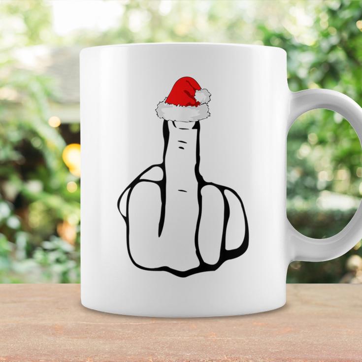 Middle Finger Jolly As Fuck Adult Joke Offensive Christmas Tassen Geschenkideen