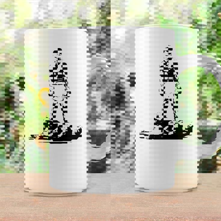 MuhammedLeyenda Del Boxeo Ali Graffiti De Un KO Sin Mangas Taza de café Ideas de regalos