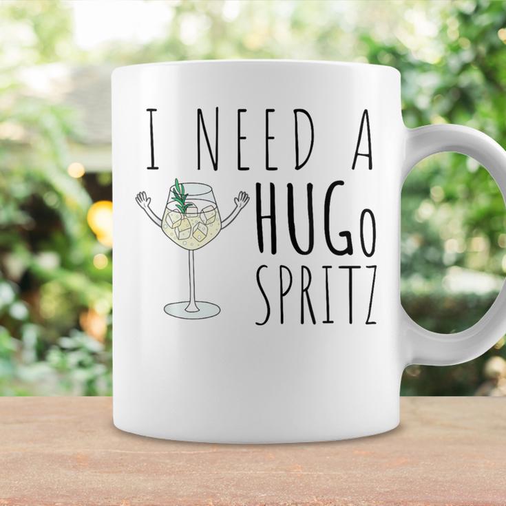 I Need A Hugo Spritz Summer Elderberry Prosecco Cocktail Hug Tassen Geschenkideen