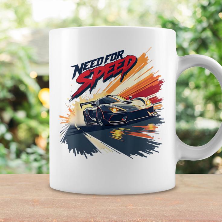 Need For Speed High-Octane Racing Graphic Gray Tassen Geschenkideen