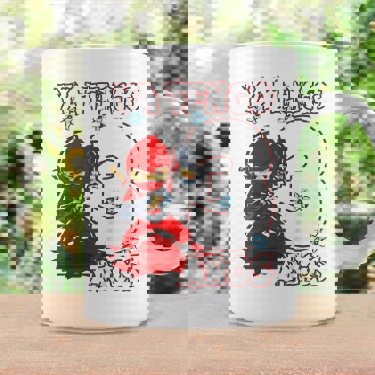 Niños 3 Años Cumpleaños Niño Ya Tengo 3 Años Ninja Taza de café Ideas de regalos