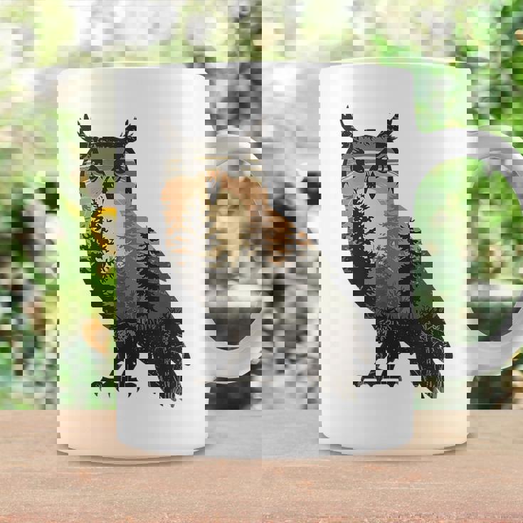 Owl Hunting Hiking Outdoor Camping Forest Owl Coffee Mug Gifts ideas