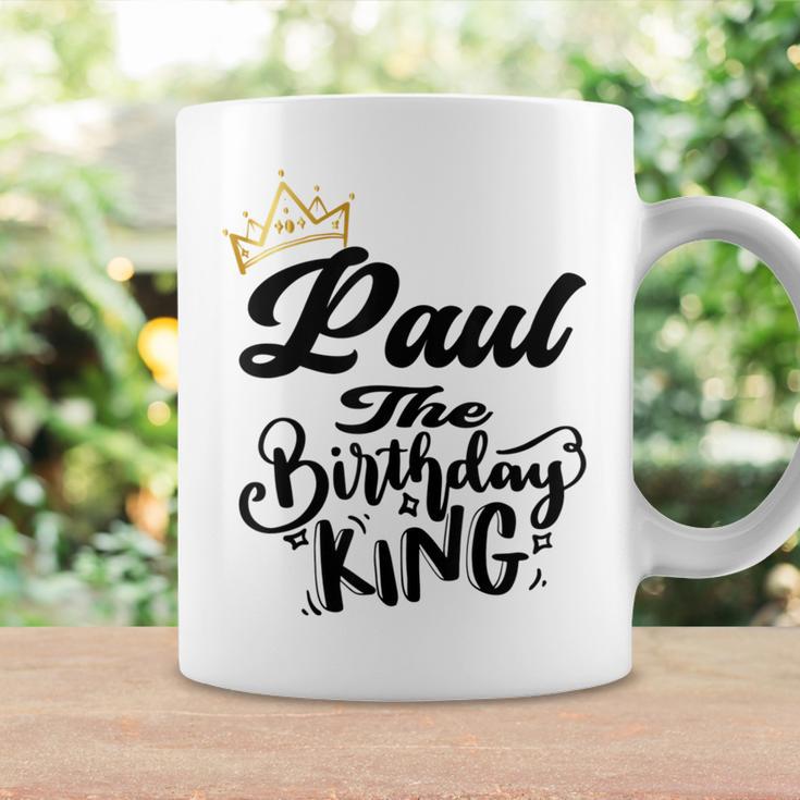 Paul The Birthday King Happy Birthday Boys Nager Gray Tassen Geschenkideen