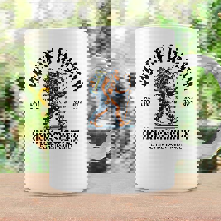 Retro Out Of Breath Hiking Society Hiker Bigfoot Coffee Mug Gifts ideas